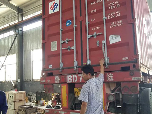 佳圣機械裝車